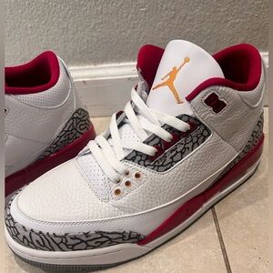 Jordan 3 cardinal red